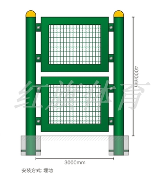 HQ-W001钢结构框架拼装围网